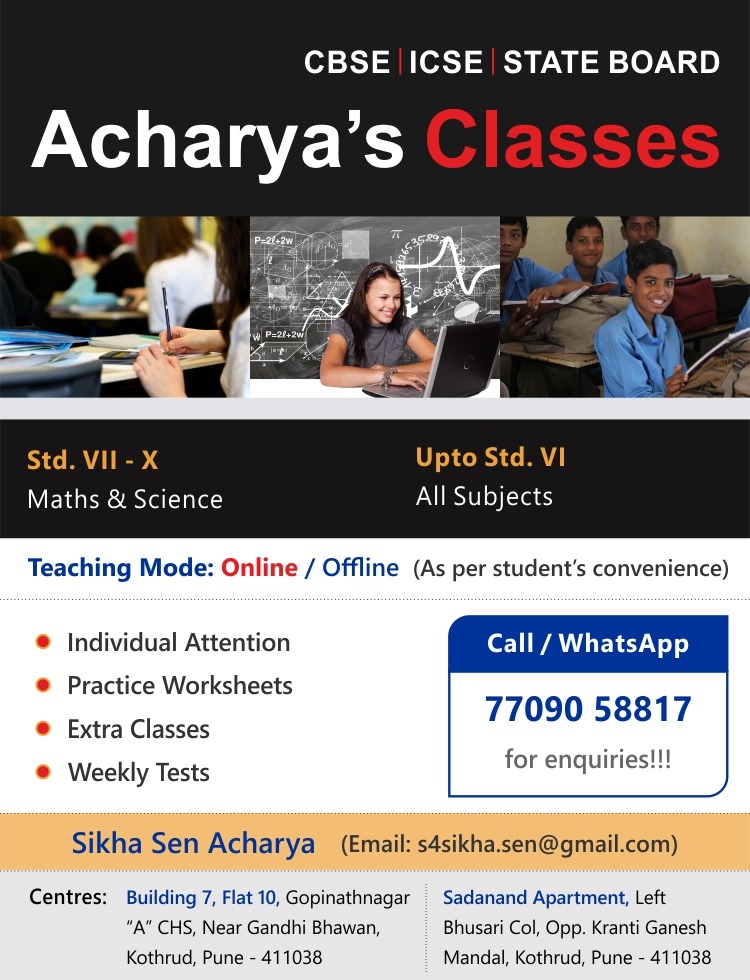 Acharya’s Classes